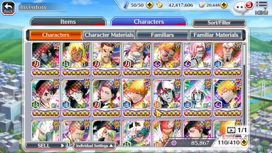 Bleach: Brave Souls Accounts [GLOBAL]20K Orbs+Fresh All Story|Ichigo 9th Aniv,H image 8