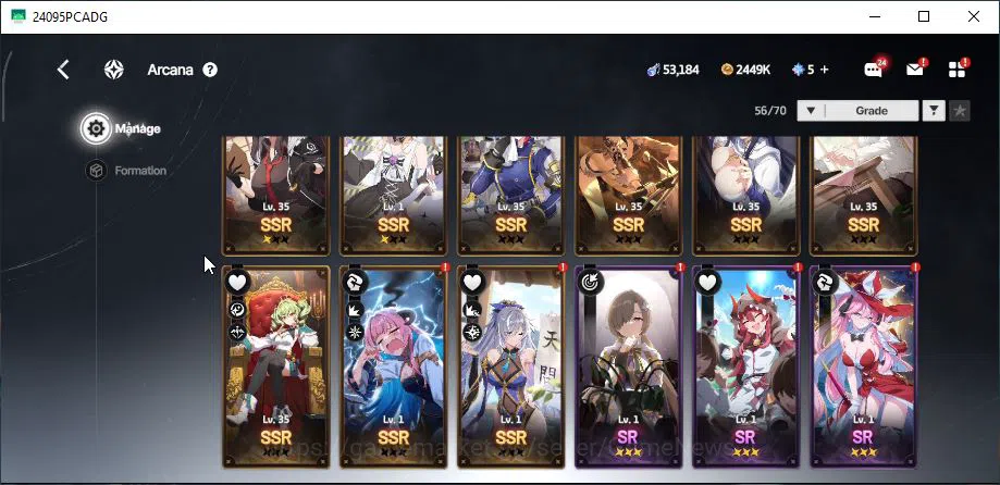 StarSavior Accounts Global|Lv 72|29 SSR[(Tyria,Bunny Charlotte,Asherah image 15