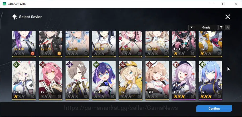 StarSavior Accounts Global|Lv 72|29 SSR[(Tyria,Bunny Charlotte,Asherah image 2