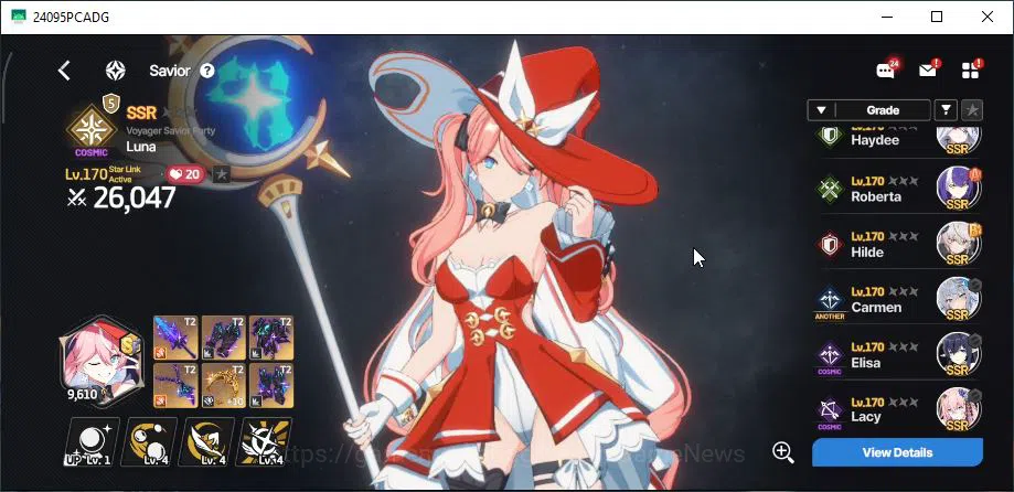 StarSavior Accounts Global|Lv 72|29 SSR[(Tyria,Bunny Charlotte,Asherah image 6