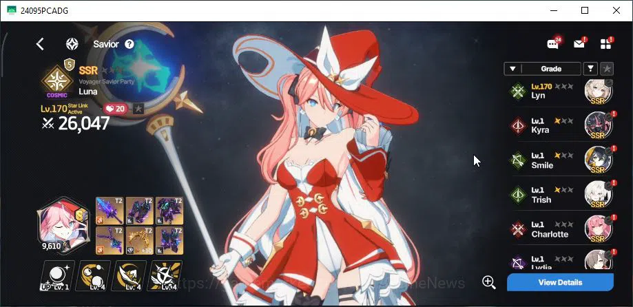 StarSavior Accounts Global|Lv 72|29 SSR[(Tyria,Bunny Charlotte,Asherah image 7