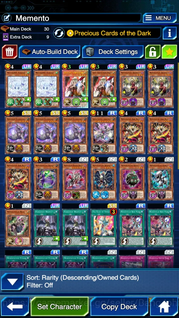 Yu-Gi-Oh! Duel Links Accounts Duel Links|Many Meta Deck(Memento,Shining Horus,DM,Blue Eyes,Shaddoll,SS,Cyber Dragon,Hero 1