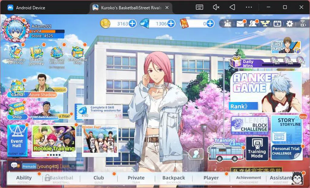 Kuroko's Basketball Street Rivals Accounts SEA|SV19|Lv 24|DM 1306|Tetsuya Kuroko A2,Zone Taig image 11