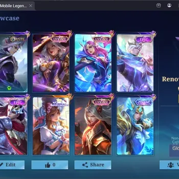 Mobile Legends: Bang Bang Accounts Others Global|205S|Renowned|Sanrio Floryn,LBX Alice,LBX Odette,LBX Leomord,Epic Nana,Epic
