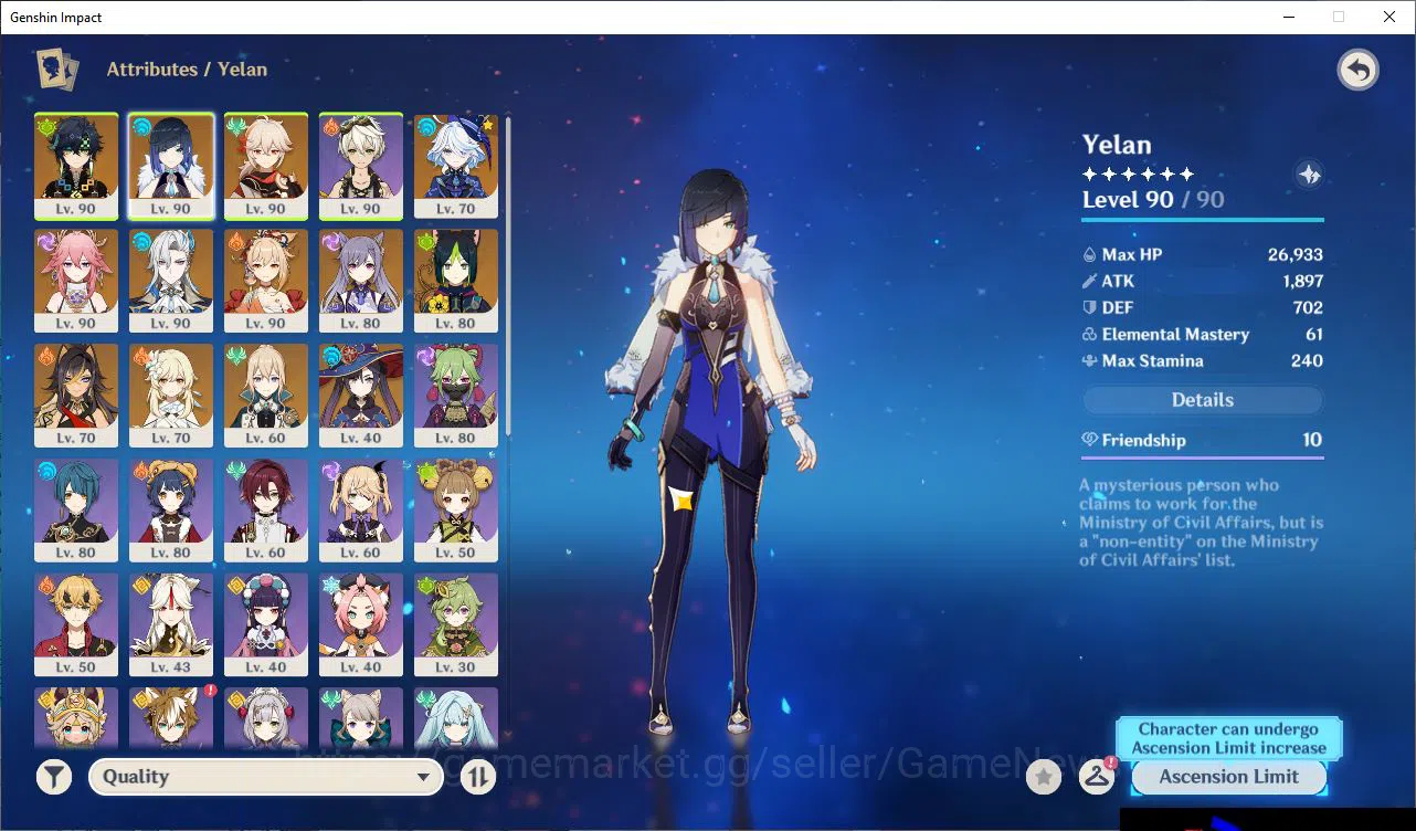 Genshin Impact Accounts ASIA|AR57|7 Limited+ 7 |[5 Star's Weapon]|Kinich+S image 15