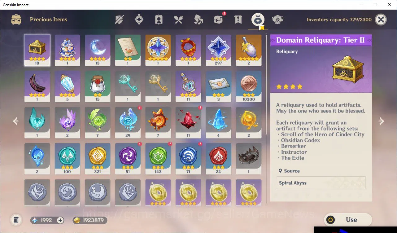 Genshin Impact Accounts ASIA|AR57|7 Limited+ 7 |[5 Star's Weapon]|Kinich+S image 6