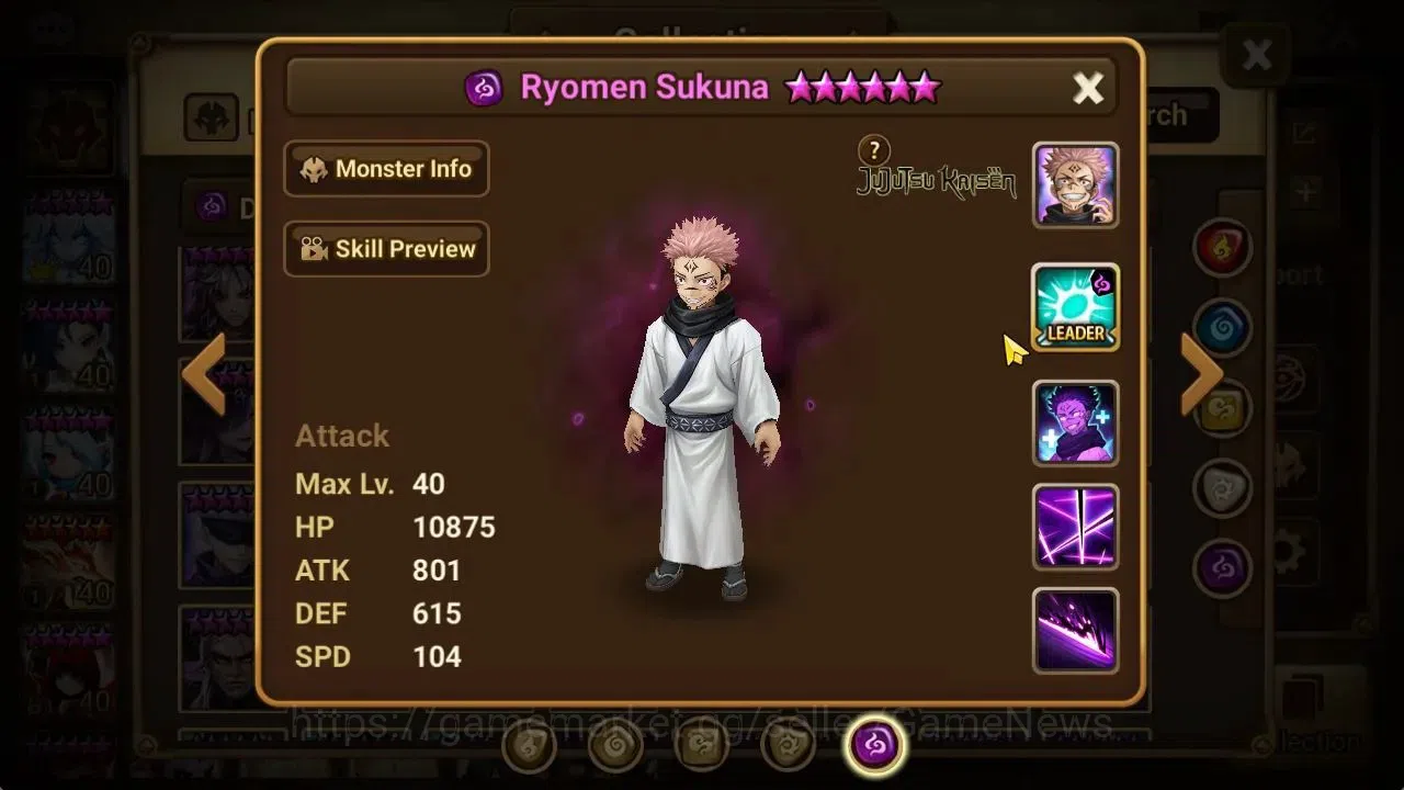 Summoners War: Sky Arena Accounts End-Game ASIA Lv 100|2 LD[Sukuna,Bella]|47 Total NB5[Ereshion,Fushiguro,Oliver,Etc]+139 16