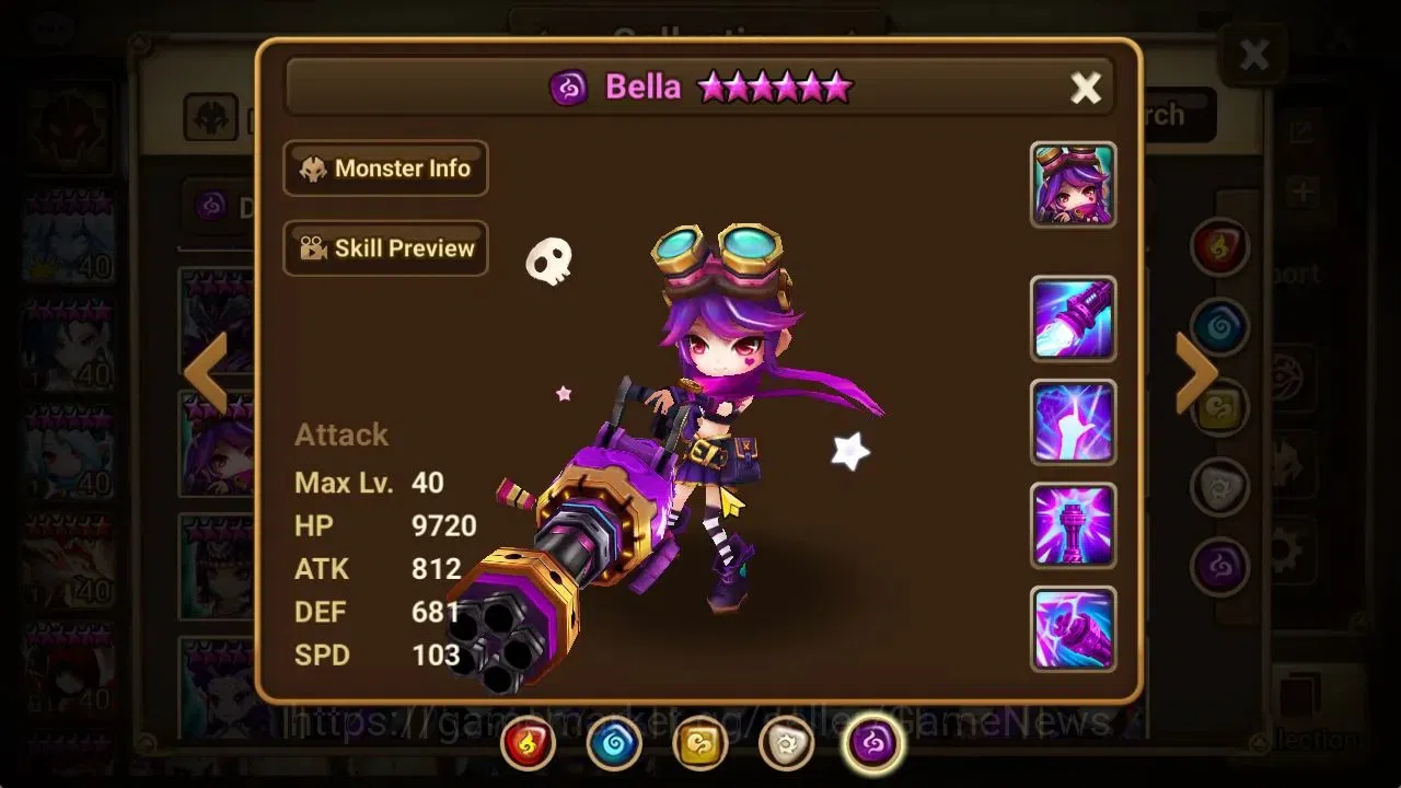 Summoners War: Sky Arena Accounts End-Game ASIA Lv 100|2 LD[Sukuna,Bella]|47 Total NB5[Ereshion,Fushiguro,Oliver,Etc]+139 17