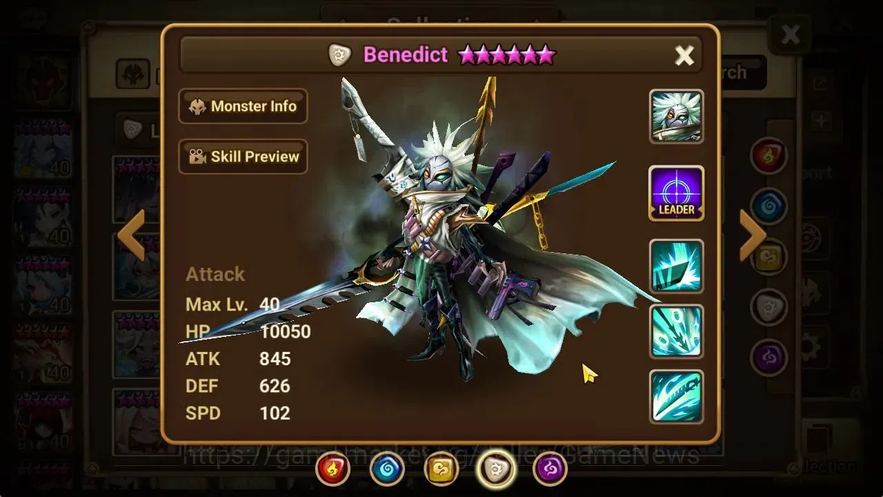 Summoners War: Sky Arena Accounts End-Game ASIA Lv 100|2 LD[Sukuna,Bella]|47 Total NB5[Ereshion,Fushiguro,Oliver,Etc]+139 19