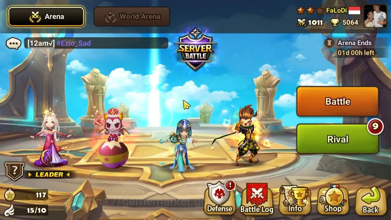 Summoners War: Sky Arena Accounts End-Game ASIA Lv 100|2 LD[Sukuna,Bella]|47 Total NB5[Ereshion,Fushiguro,Oliver,Etc]+139 9