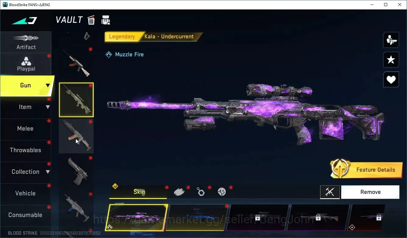 Blood Strike Accounts ASIA |2 ETERNAL:Desert Eagle-Scorpius,Bizon-Seraph image 13