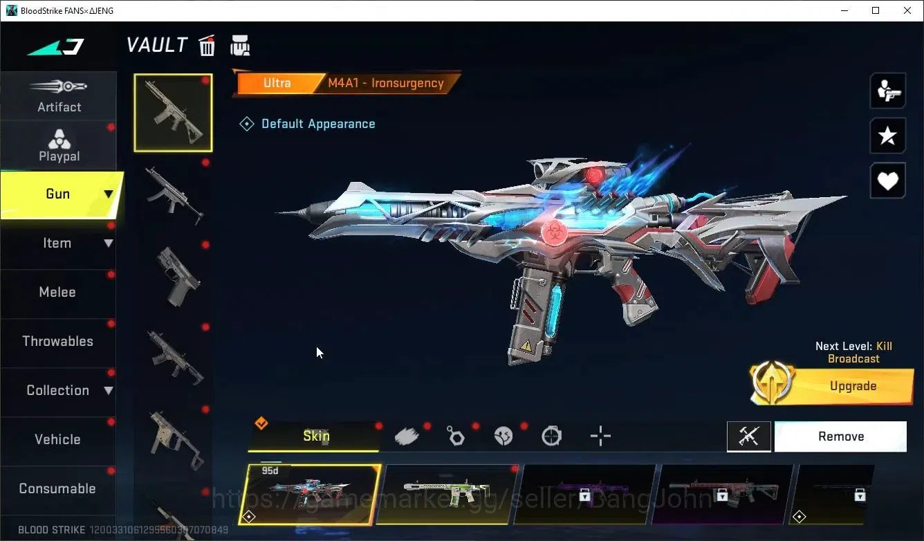 Blood Strike Accounts ASIA |2 ETERNAL:Desert Eagle-Scorpius,Bizon-Seraph image 2