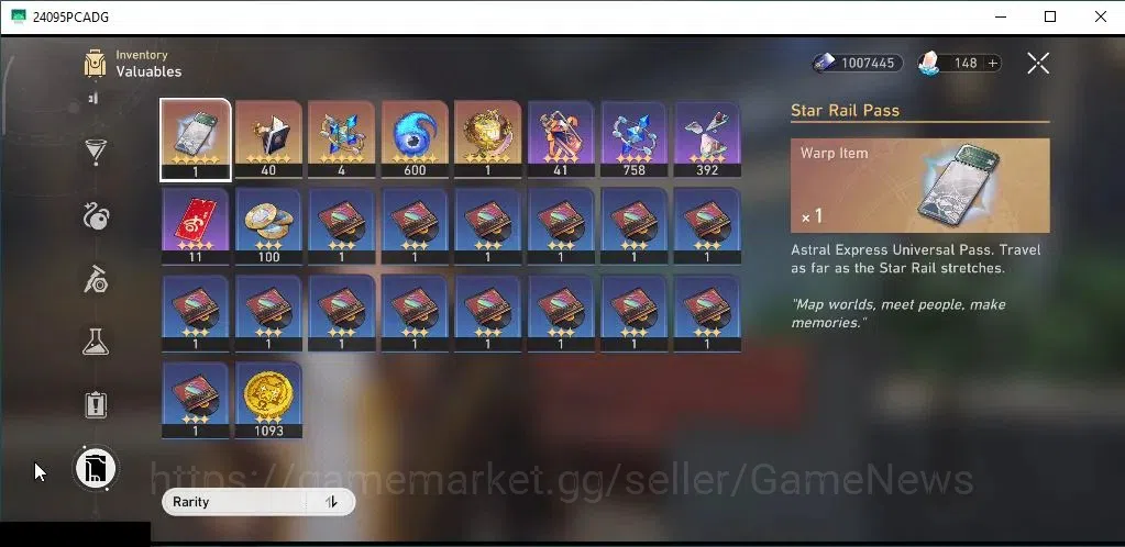 Honkai Star Rail Accounts Asia|TL 54|6 Limited|Ashveil,Yao Guang,Huohuo,Seel image 9