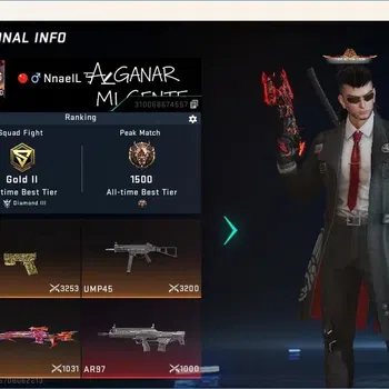 Blood Strike Accounts Collab Skin ASIA |1 Eternal: Desert Eagle|1 Eternal Striker:ZERO-Odashadow Lv.2|3 Collab Guns|1 Ultra