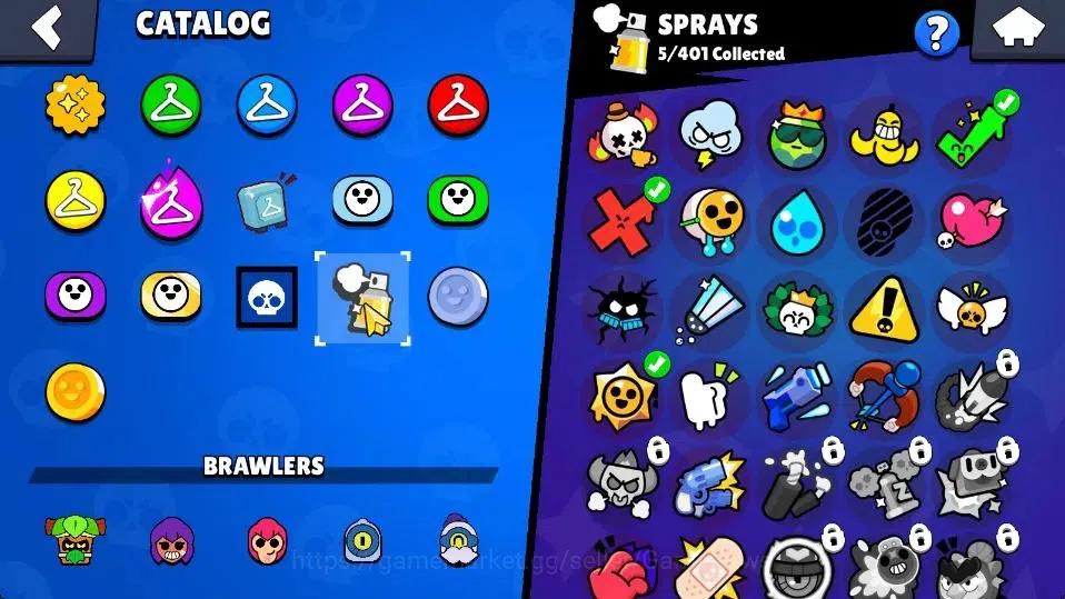Brawl Stars Accounts 1003 Trophy|17 Brawlers 2 Max Lvl [Barley,Shelly]|10 Skins|1 Legend Skins [Paper Cordelius] 1 Epic|CN 19