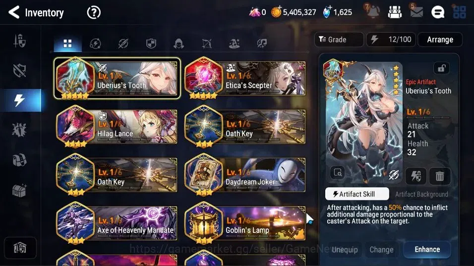 Epic Seven Accounts GLOBAL UnVerif|New Era|3 ML(Rhiana&Luciel,Har Sett image 14