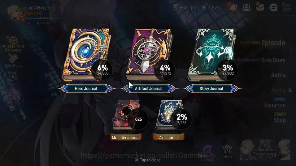 Epic Seven Accounts GLOBAL UnVerif|New Era|3 ML(Rhiana&Luciel,Har Sett image 3