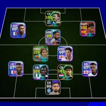 eFootball Accounts Legends & Iconic Players POWER 2887 | Edmilson | SHO TIME M. Salah | Ready to play | Konami