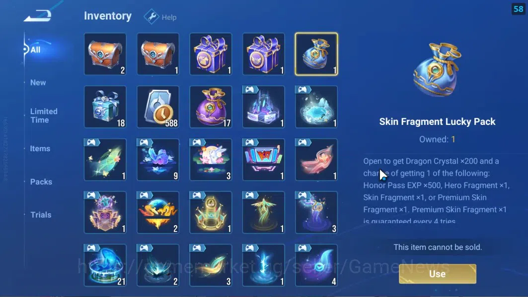 Honor of Kings Accounts Hero 44 Skin 38|2 Legend Lam & Lady Sun,Grandmaste image 15