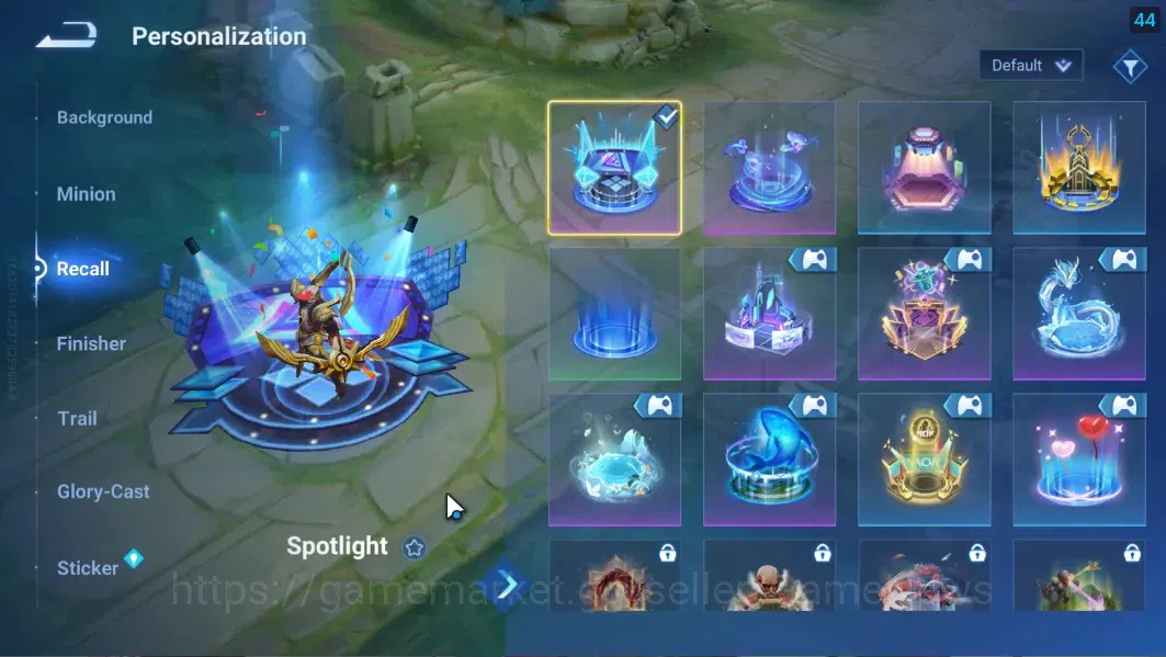 Honor of Kings Accounts Hero 44 Skin 38|2 Legend Lam & Lady Sun,Grandmaste image 9