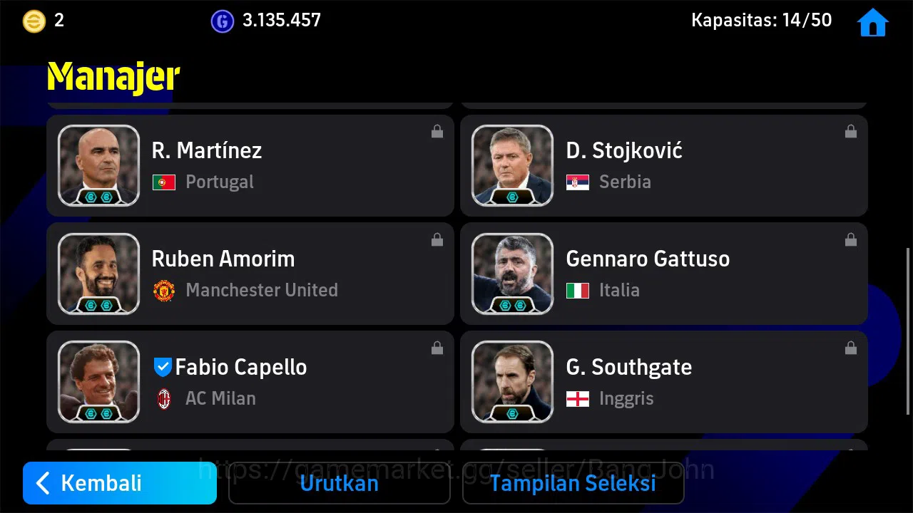 eFootball Accounts Android PWR 3208 | Pele Epic DB, O. Romeny ST, Ney image 4
