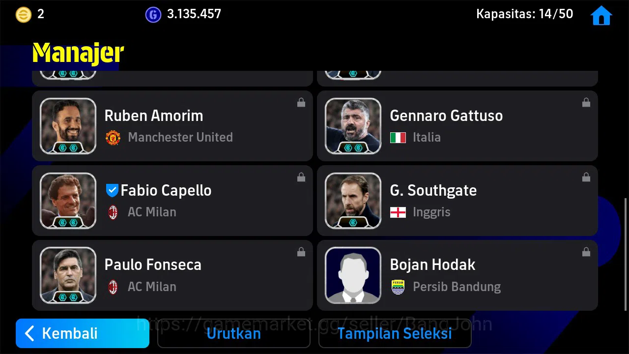 eFootball Accounts Android PWR 3208 | Pele Epic DB, O. Romeny ST, Ney image 5