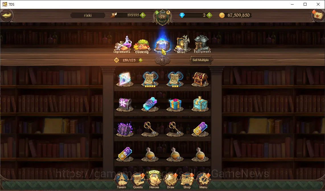 The Seven Deadly Sins: Grand Cross Accounts Global | 2,7 M CC | 1 LR+4 UR+ Colab | Roxy3/6,Sal image 7