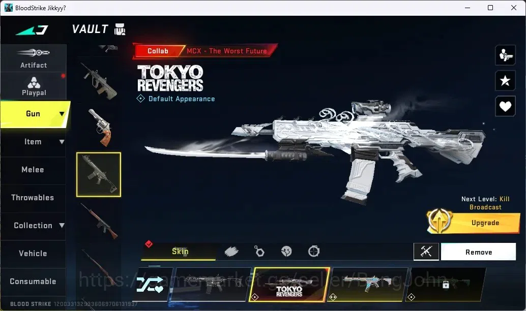 Blood Strike Accounts ASIA | 1 ETERNAL: Desert Eagle-Scorpius | 2 TR Gun image 3
