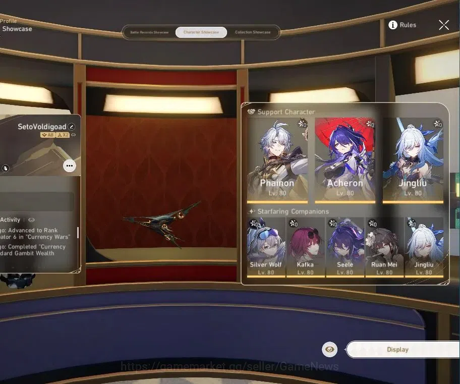 Honkai Star Rail Accounts Asia|TL 70|18 Limited|[Phainon,Acheron,Jingliu,Kaf image 3