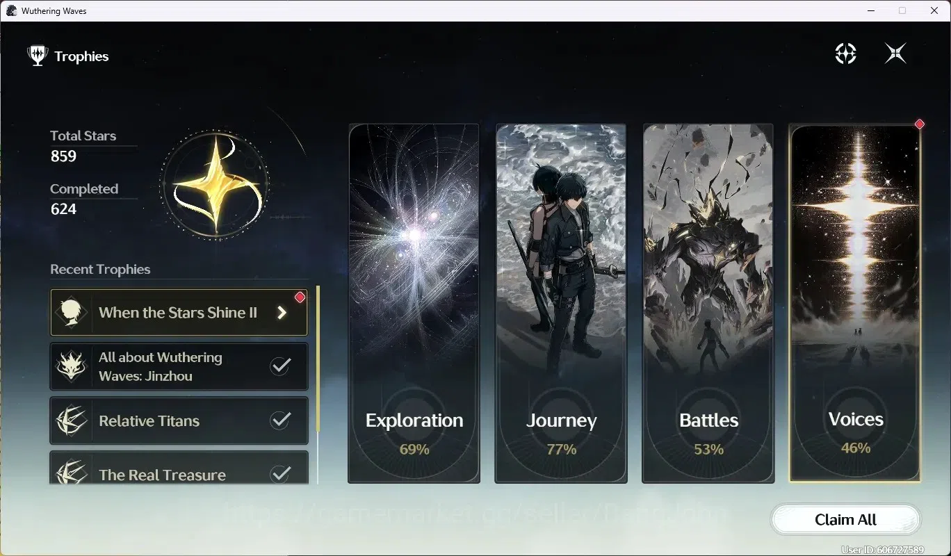 Wuthering Waves Accounts EU|UL 49|1 Char Limited [Lucy RC5 + Sign] & Rebecc image 10