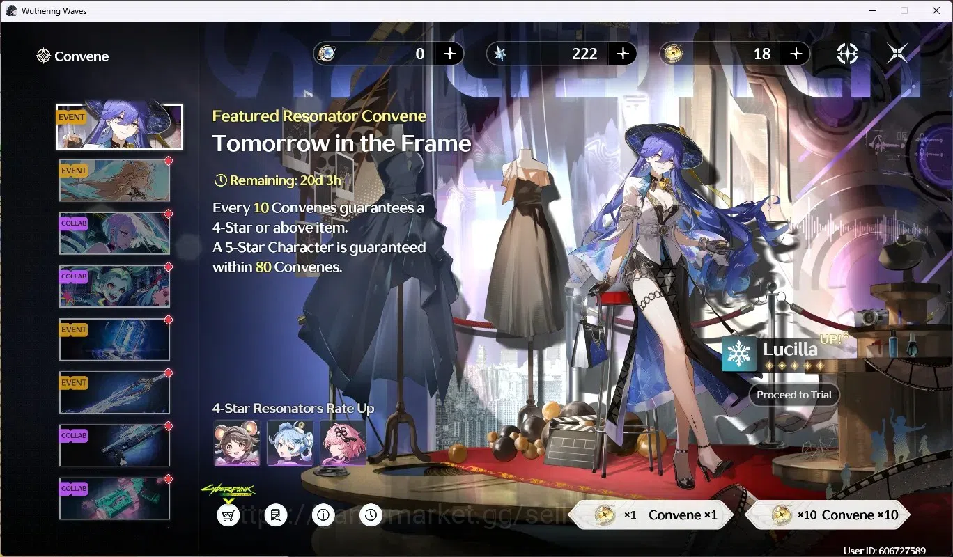 Wuthering Waves Accounts EU|UL 49|1 Char Limited [Lucy RC5 + Sign] & Rebecc image 7