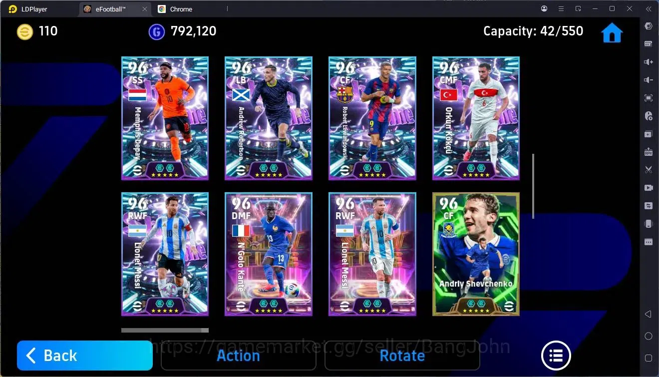 eFootball Accounts Mobile |PW 3208|Epic Shevchenko,Hazard,Silverstro, image 6