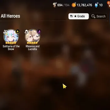 Epic Seven Accounts High-End GLOBAL UnVerif|New Era|2 ML(Rhiana & Luciel,Soft Snow)+Ruiza,TA Coli,Fenne,Landy,etc|Poh