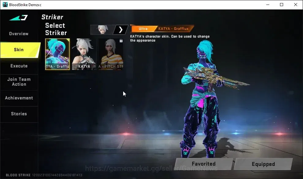 Blood Strike Accounts ASIA|2 ETERNAL[M4A1-Blight Lv3,DEagle]|Collab TokR image 10