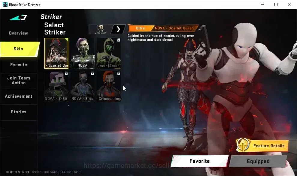 Blood Strike Accounts ASIA|2 ETERNAL[M4A1-Blight Lv3,DEagle]|Collab TokR image 11