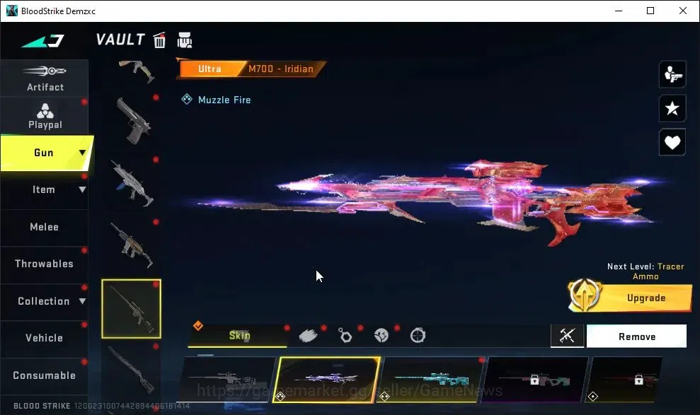 Blood Strike Accounts ASIA|2 ETERNAL[M4A1-Blight Lv3,DEagle]|Collab TokR image 14