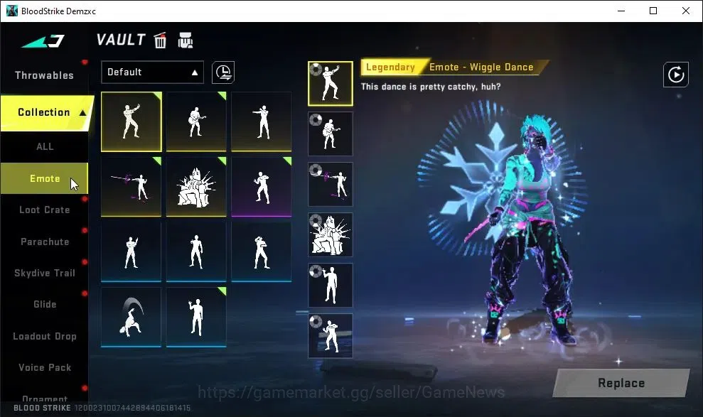 Blood Strike Accounts ASIA|2 ETERNAL[M4A1-Blight Lv3,DEagle]|Collab TokR image 19