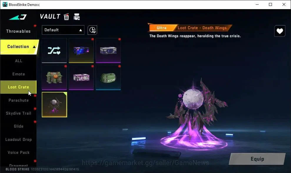 Blood Strike Accounts ASIA|2 ETERNAL[M4A1-Blight Lv3,DEagle]|Collab TokR image 20