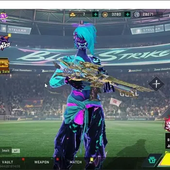 Blood Strike Rare Skin ASIA|2 ETERNAL[M4A1-Blight Lv3,DEagle]|Collab TokR image 1