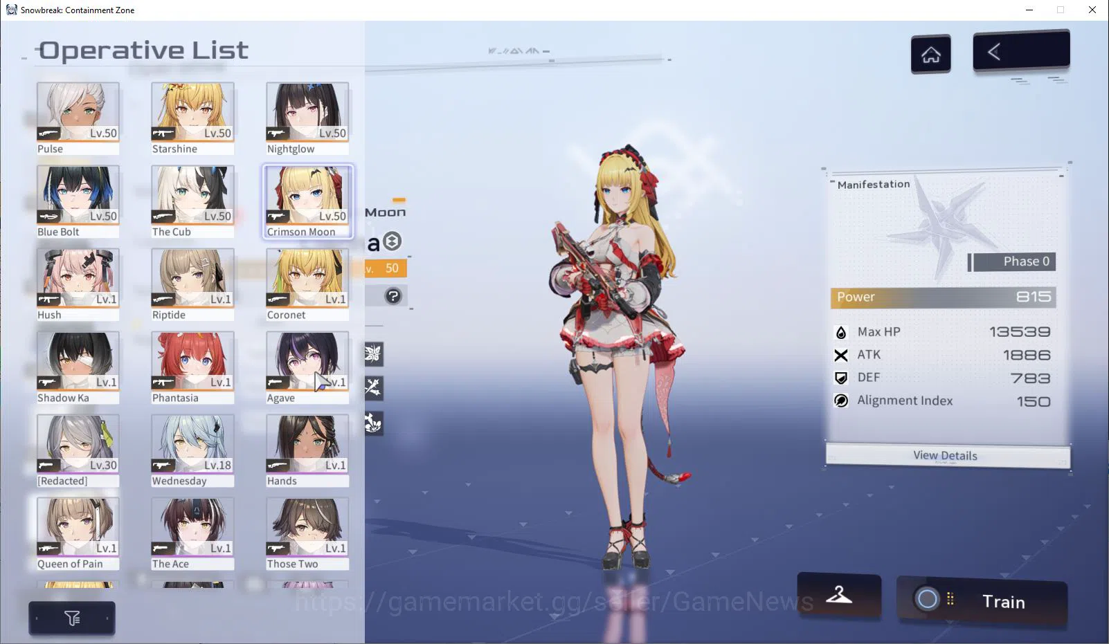 Snowbreak: Containment Zone Accounts SEA|Lv 41|12SSR (CrimsonMoon+Sign,Phatasia,Bluebol image 10