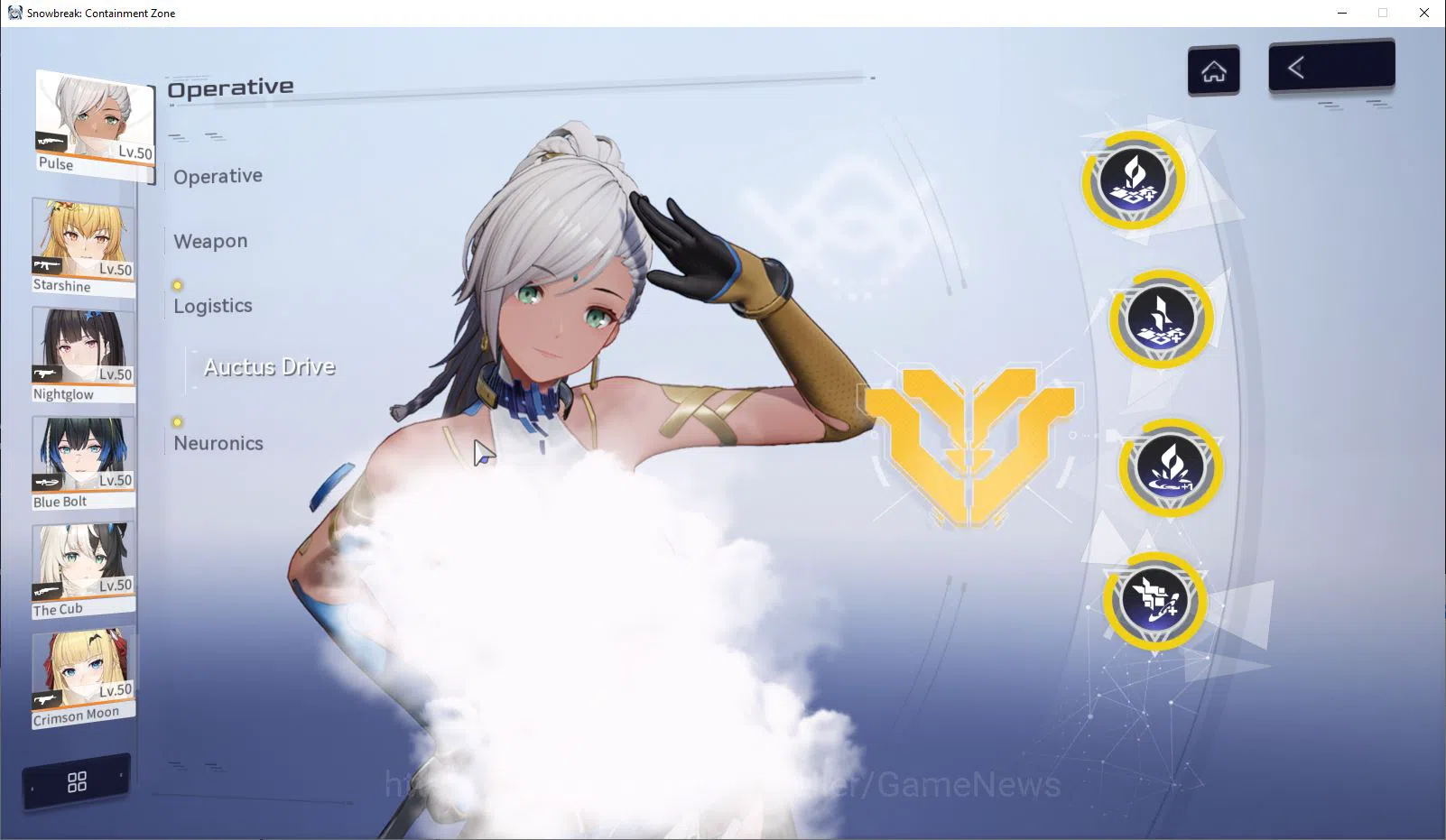 Snowbreak: Containment Zone Accounts SEA|Lv 41|12SSR (CrimsonMoon+Sign,Phatasia,Bluebol image 7
