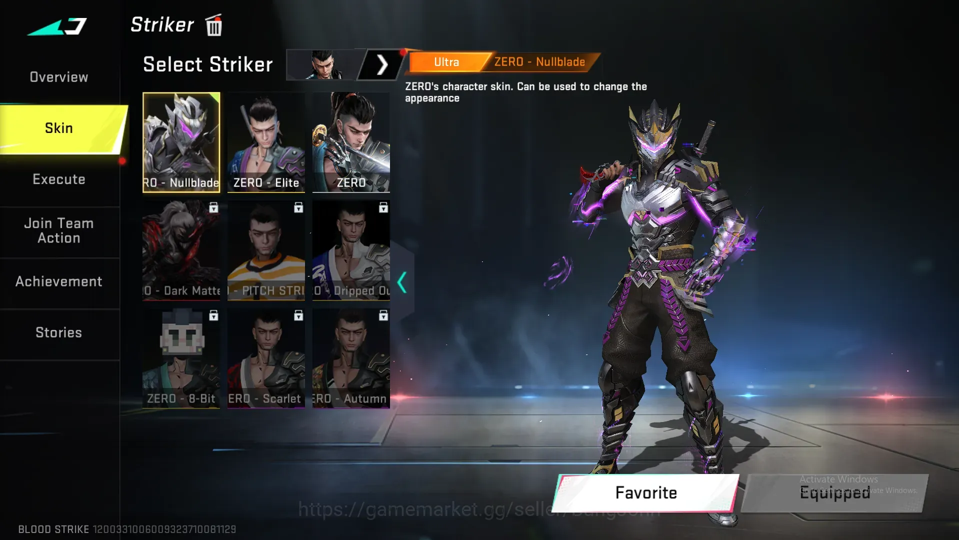 Blood Strike Accounts Others ASIA | 1 Ultra Melee|8 Ultra Guns|2 Ultra Strikers|1 Limited Melee|15 EVO SVD-Reaper Upgrade 1
