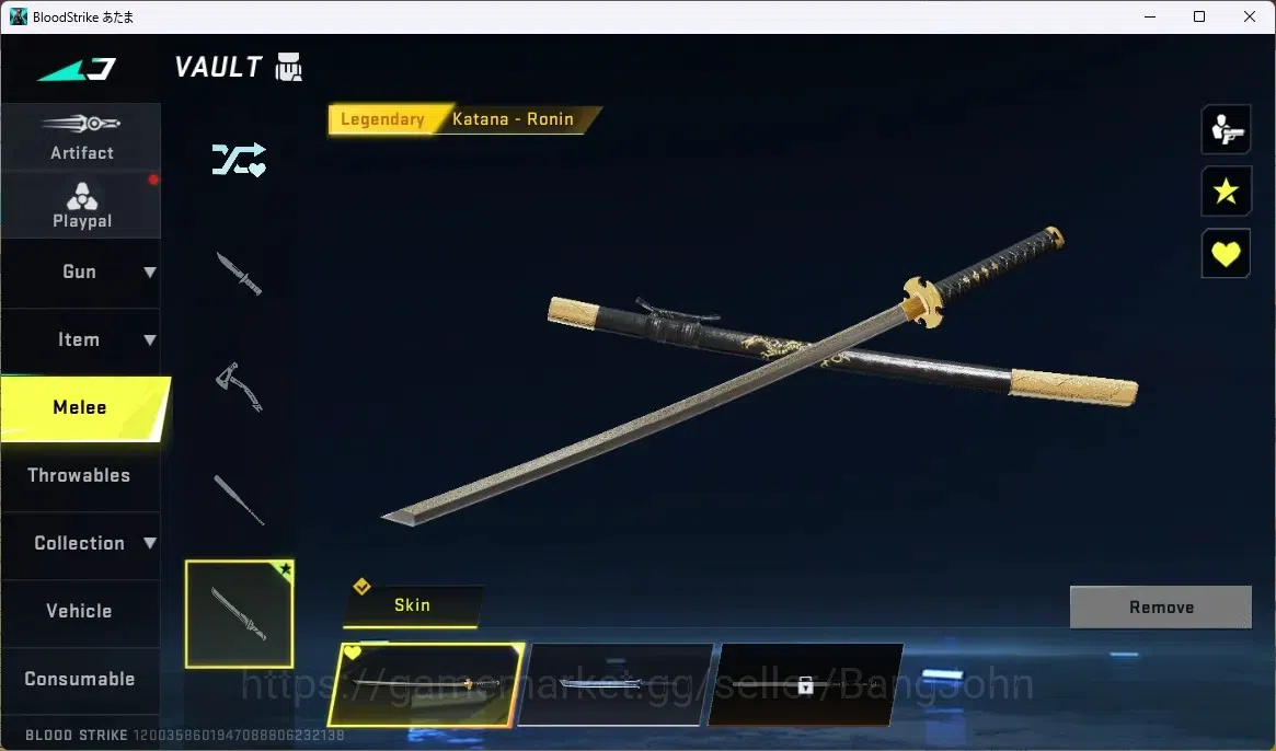 Blood Strike Accounts ASIA | ETERNAL ZERO-ODASHADOW| 4 COLLAB GUN |ULTRA image 10