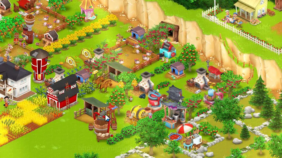 Hay Day Accounts Lvl 41|Barn Storage 0 + Silo Storage 27|202K Coins image 2