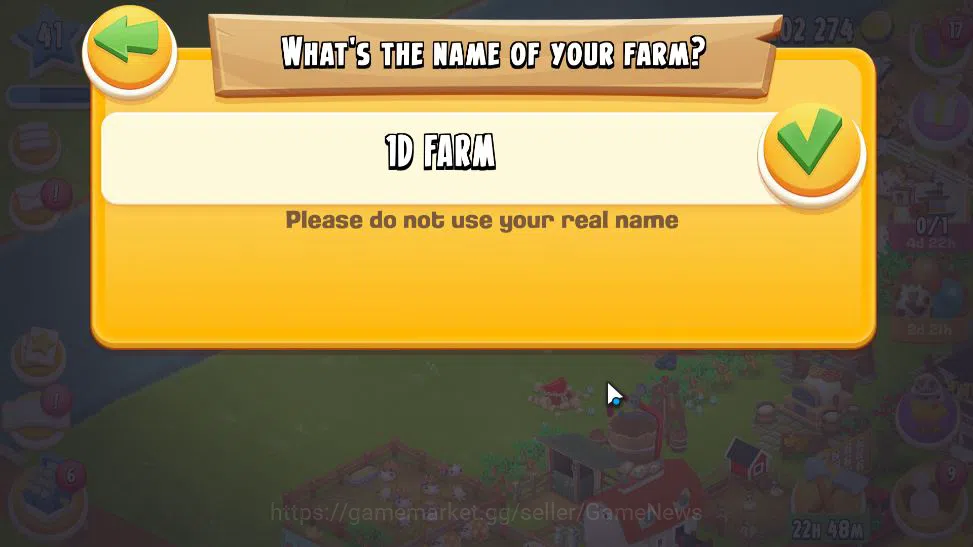 Hay Day Accounts Lvl 41|Barn Storage 0 + Silo Storage 27|202K Coins image 7