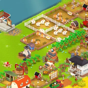 Hay Day Accounts Lvl 41|Barn Storage 0 + Silo Storage 27|202K Coins image 1