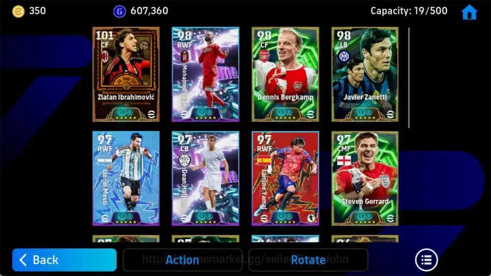 eFootball Accounts Mobile|PW 3190|Zlatan Ibrahimovic BigT,Mohamad Sal image 3