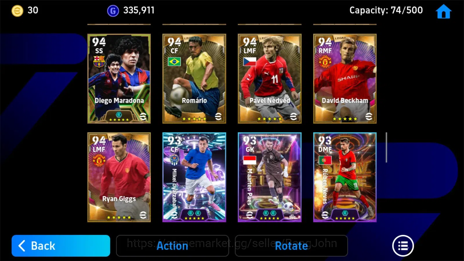 eFootball Accounts Android|PW 3192|Oliver Kahn Epic, Dldler Drogba Ep image 5