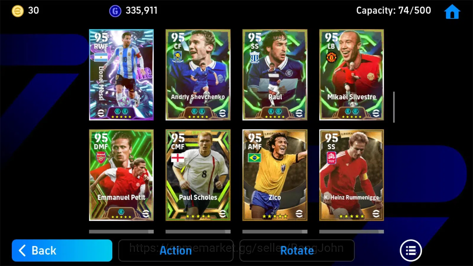 eFootball Accounts Android|PW 3192|Oliver Kahn Epic, Dldler Drogba Ep image 7