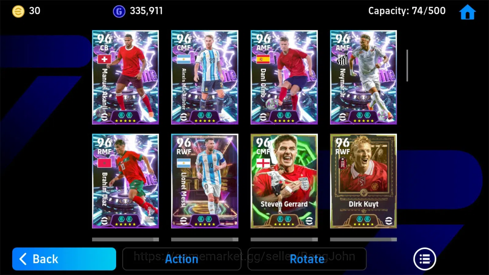 eFootball Accounts Android|PW 3192|Oliver Kahn Epic, Dldler Drogba Ep image 9